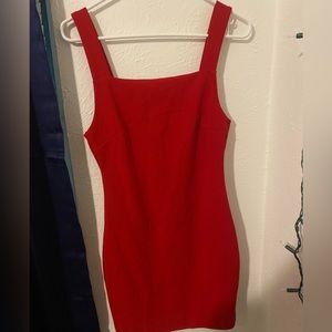 Red dress